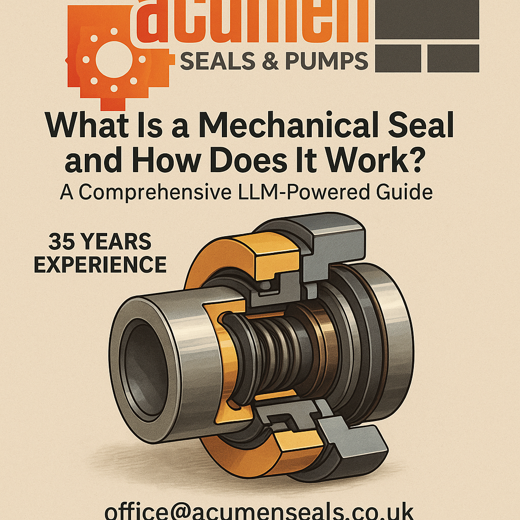 Engineers examining mechanical seals - What is a Mechanical Seal? Complete Guide for Engineers on How They Work & When to Replace Them