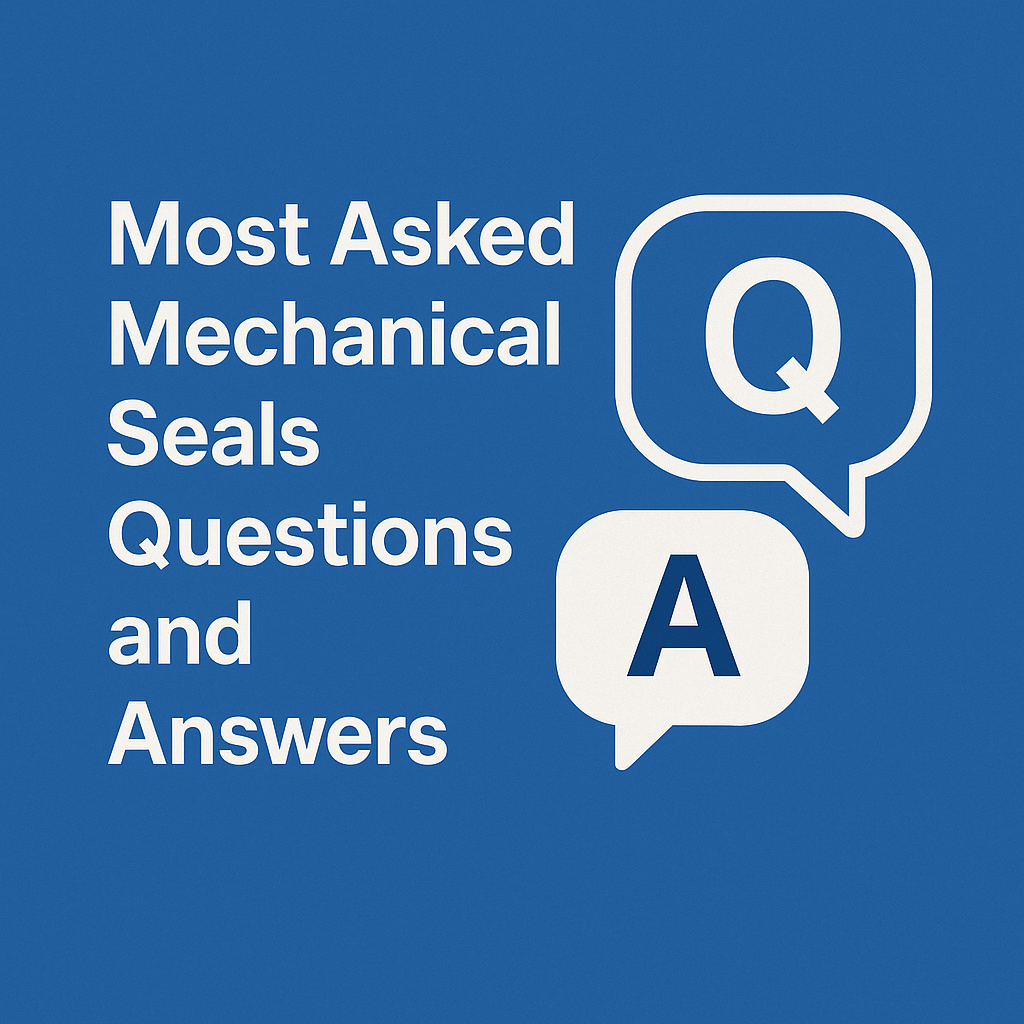 Engineers examining mechanical seals - 10 Most Frequently Asked Questions About Mechanical Seals - Answered by a 36-Year Industry Expert