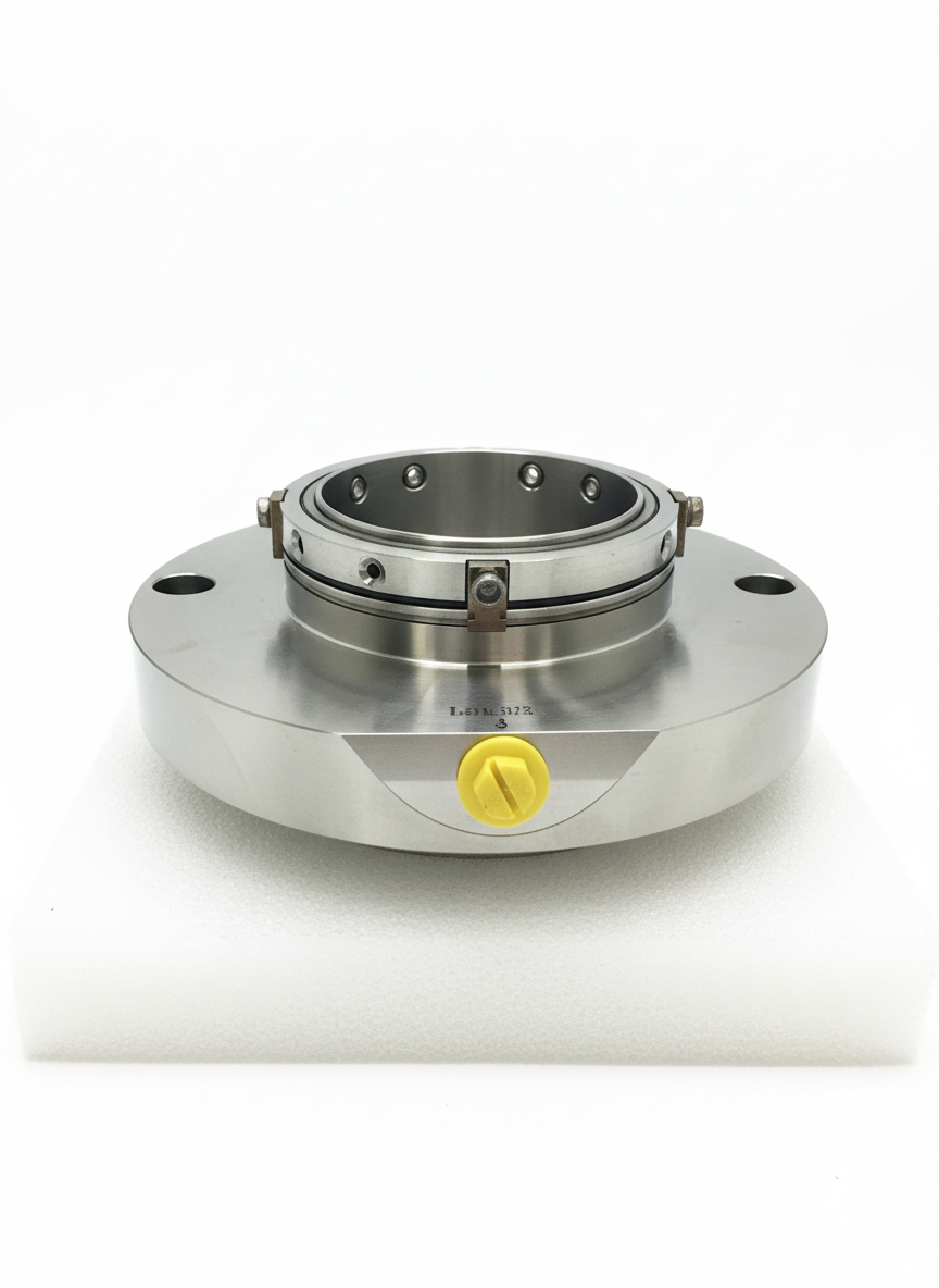 Engineers examining mechanical seals - Salvatore Robuschi PB 200 45CB 186-499: New Cartridge Design Operating Envelope